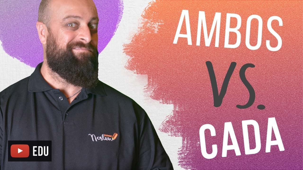 Thumbnail: Ambos vs. Cada - Professor Noslen explica!