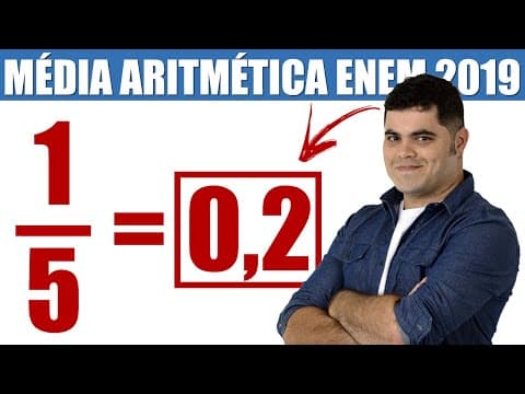 Thumbnail da aula: 🔥 Questão de MÉDIA ARITMÉTICA FÁCIL 161 ENEM 2019 | Em uma fábrica de refrigerantes
