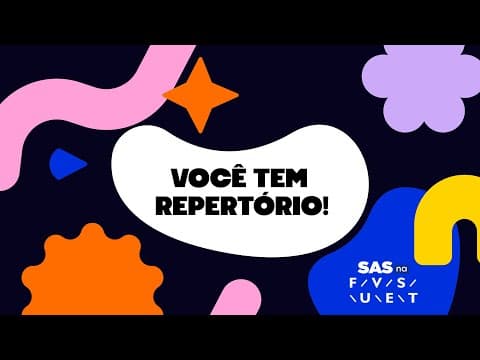 Thumbnail da aula: Pratique Redação Fuvest 2023: uso de repertório