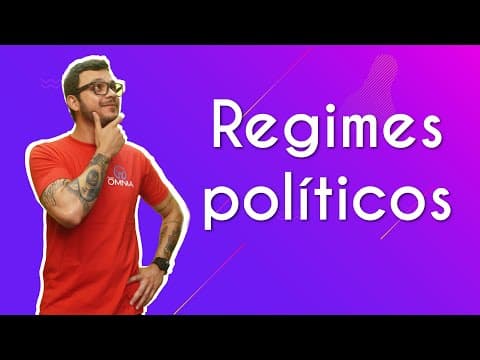 Thumbnail da aula: Regimes políticos - Brasil Escola