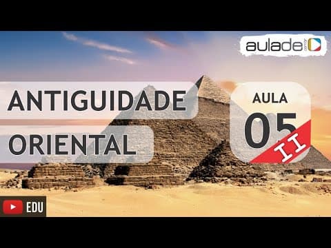 Thumbnail da aula: História - Egito Antigo: Periodização (parte 2)