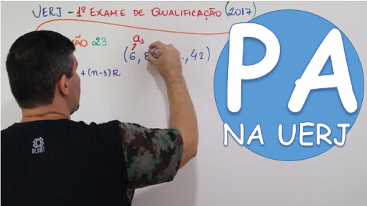 Thumbnail: P.A. PROGRESSÃO ARITMÉTICA NA UERJ