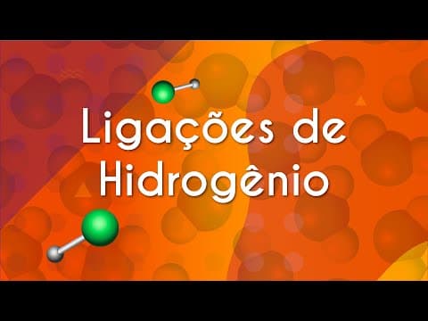 Thumbnail da aula: Ligações de hidrogênio I Forças intermoleculares - Brasil Escola