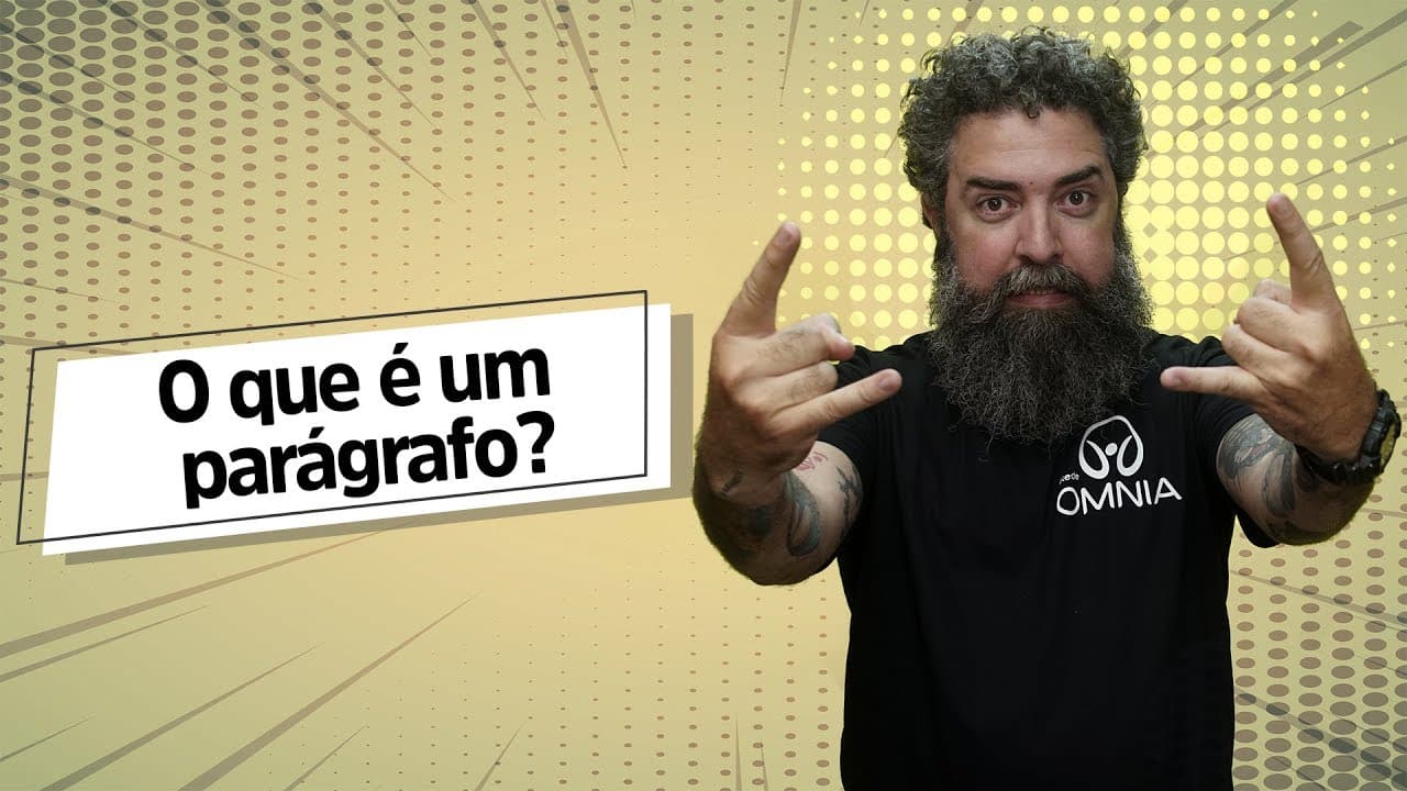 Thumbnail: O que é um parágrafo? - Brasil Escola
