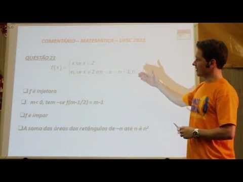 Thumbnail da aula: Comentário da prova do vestibular UFSC 2013 | Prof. Henrique
