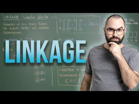 Thumbnail da aula: Linkage (com exercício)  - Aula 15 - Módulo II: Genética | Prof. Gui
