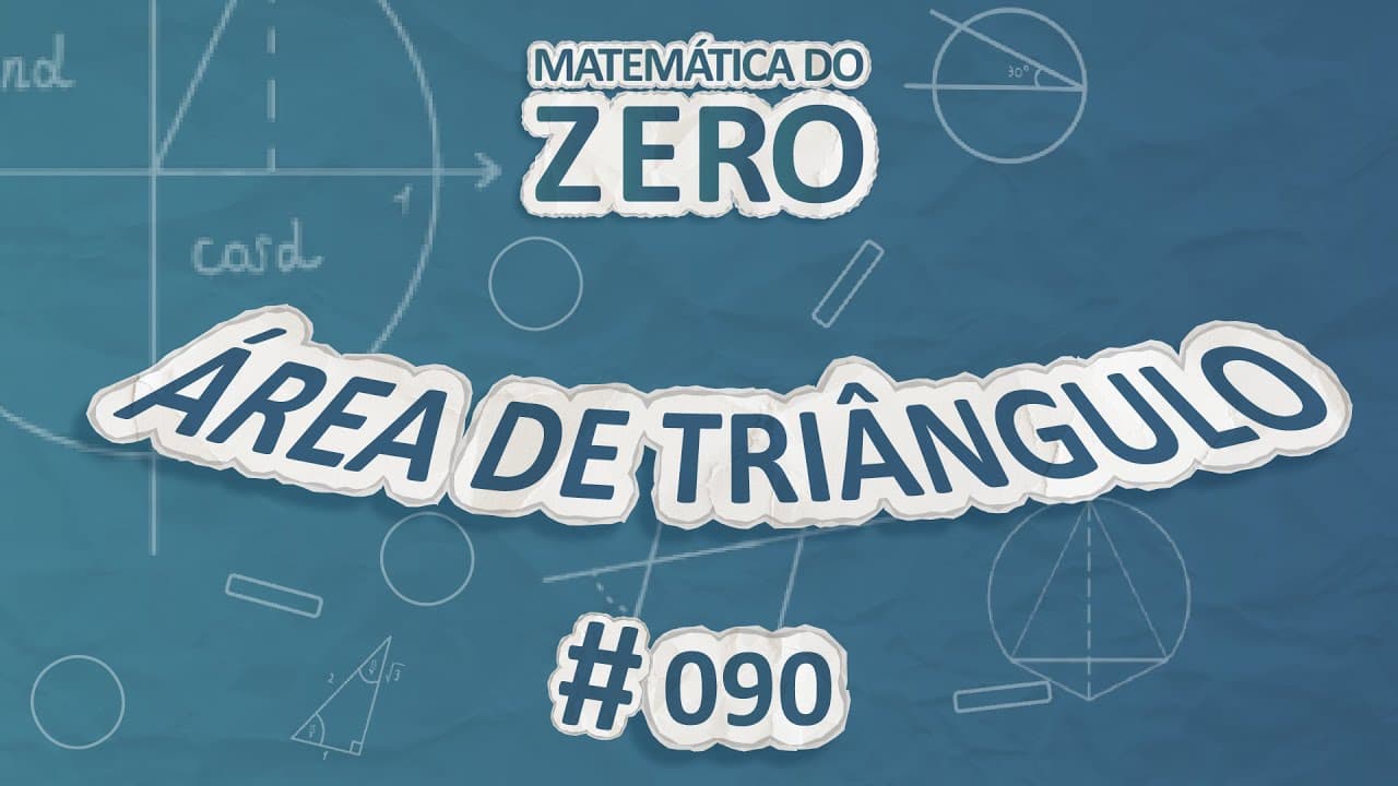 Thumbnail: Matemática do Zero | Área de triângulo - Brasil Escola