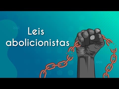 Thumbnail da aula: Leis abolicionistas - Brasil Escola