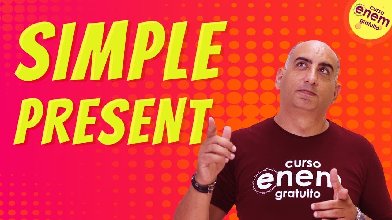 Thumbnail: SIMPLE PRESENT- Afirmativa; Interrogativa; Negativa | Resumo de Inglês para o Enem