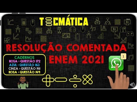 Thumbnail da aula: CORREÇÃO COMENTADA (ENEM 2021)