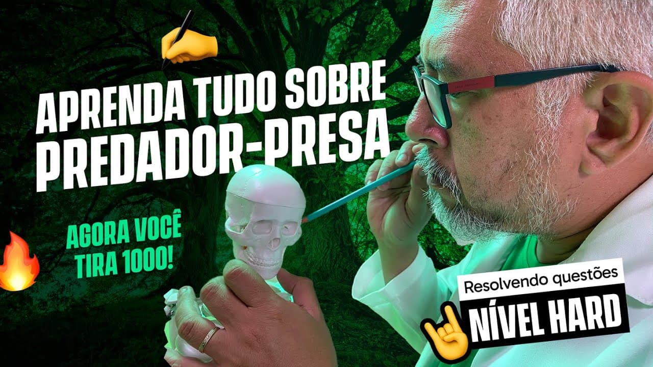 Thumbnail: TUDO SOBRE PREDADOR-PRESA | MODO MEDICINA #4