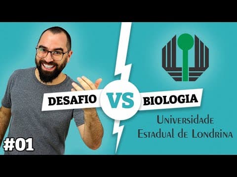 Thumbnail da aula: Está aberto o DESAFIO BIOLOGIA! Todo dia da semana, um vídeo - Prof. Guilherme