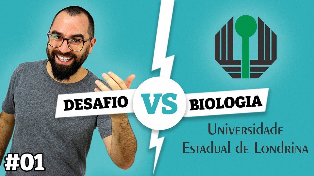 Thumbnail: Está aberto o DESAFIO BIOLOGIA! Todo dia da semana, um vídeo - Prof. Guilherme