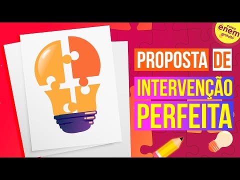 Thumbnail da aula: HOW TO WRITE THE INTERVENTION PROPOSAL IN THE ENEM ESSAY