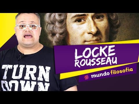 Thumbnail da aula: 👑 Filosofia Política (7/9): Contrato Social (Rousseau e Locke) - ENEM