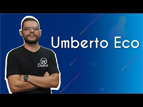 Thumbnail da aula: Umberto Eco - Brasil Escola