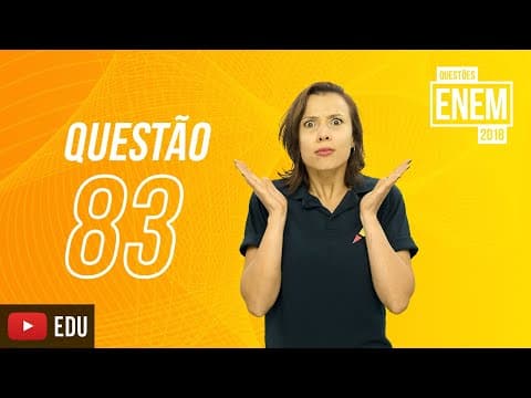 Thumbnail da aula: ENEM 2018 | Crenças populares na República Velha | questão 83 (caderno amarelo)