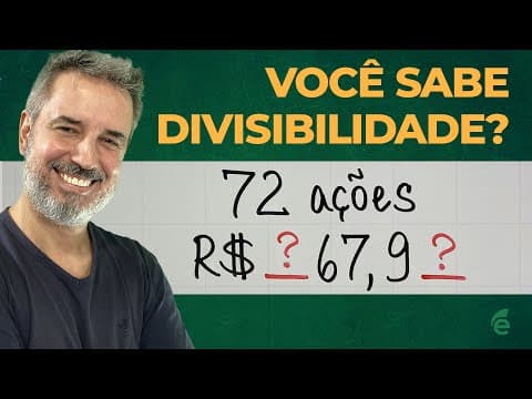 Thumbnail da aula: Desafio de divisibilidade: quanto custou cada ação? [Horizontal]