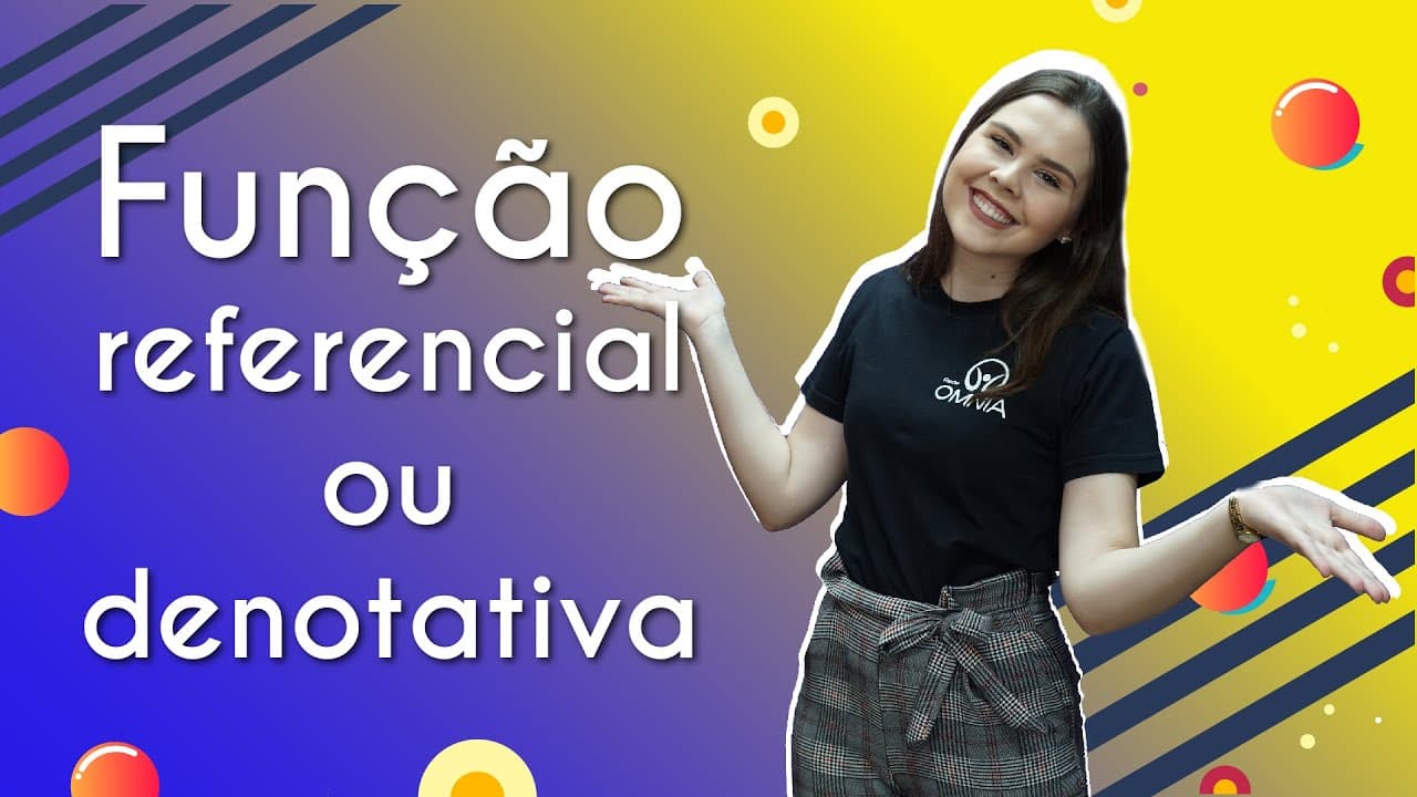 Thumbnail: Função referencial ou denotativa - Brasil Escola