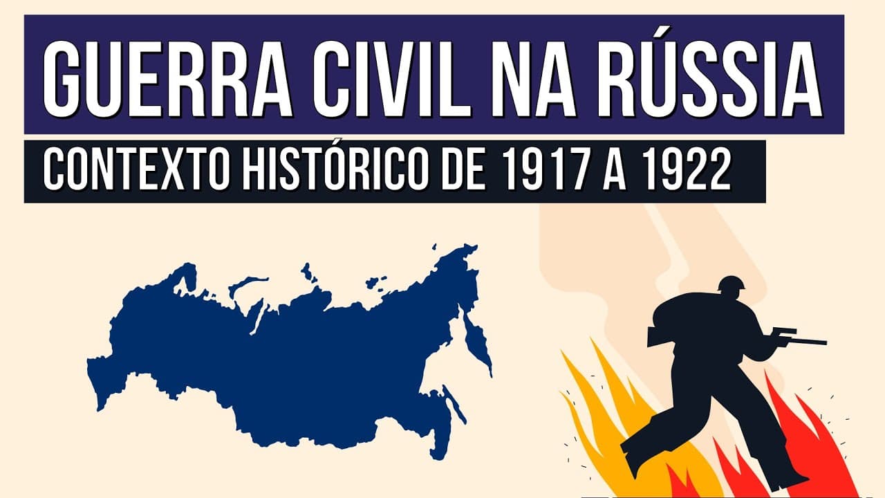 Thumbnail: GUERRA CIVIL NA RÚSSIA: contexto histórico de 1917 a 1922 | História para o Enem | Mariane Martins