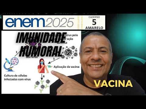 Thumbnail da aula: ENEM 2025 AMARELA Q.93_A produção de vacinas exige uma sequência de procedimentos, além do