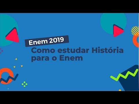 Thumbnail da aula: Como estudar História para o Enem - Brasil Escola
