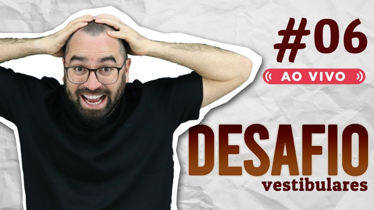 Thumbnail: UNESP 2020 | Desafio VESTIBULARES | Biologia - Prof. Guilherme