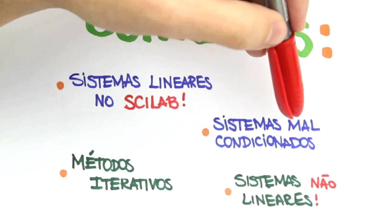 Thumbnail: Me Salva! SLN01 - Sistemas Lineares e Não Lineares - Cálculo Numérico
