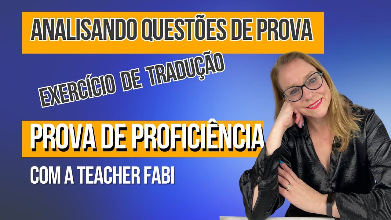 Thumbnail: Analisando questões de prova da UFRGS