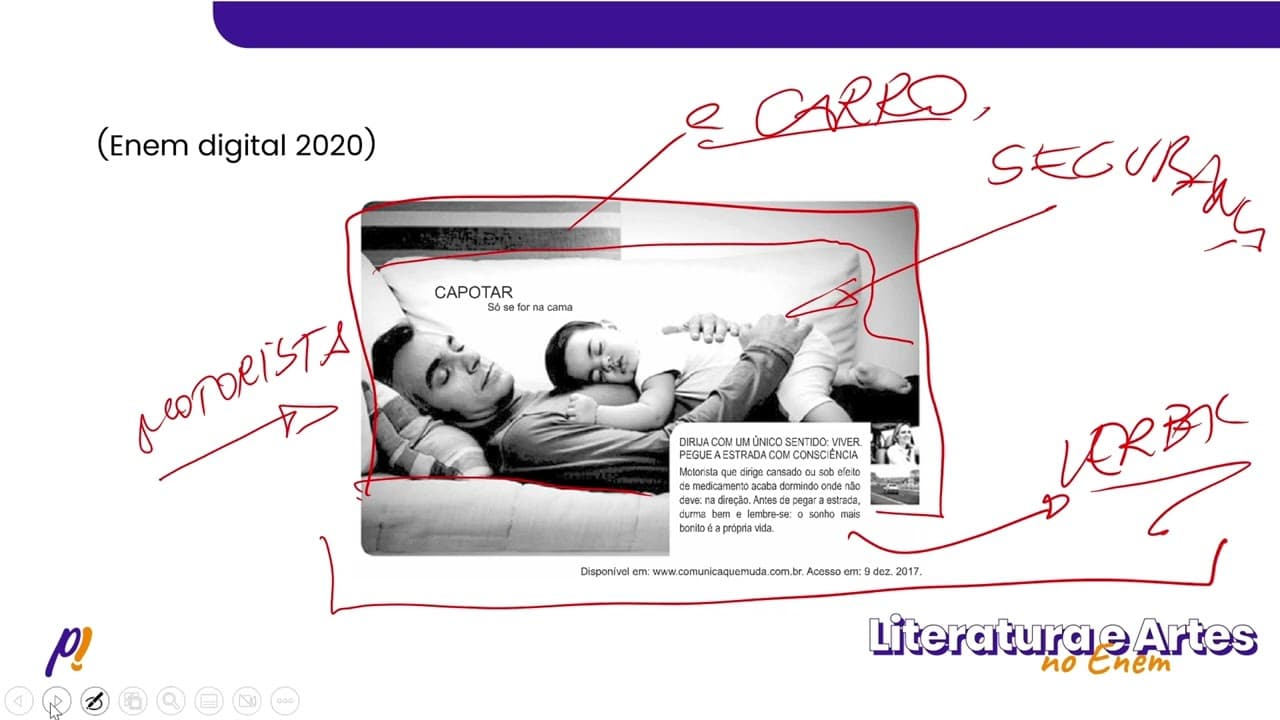 Thumbnail: ENEM DIGITAL 2020 - Teoria Literária |A fim de contribuir para a diminuição do número de acidente...