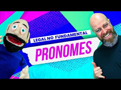 Thumbnail da aula: O que são Pronomes? [Professor Noslen]