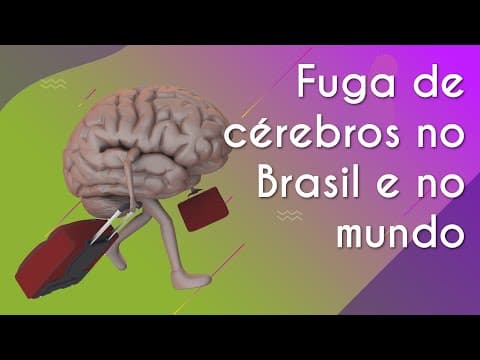 Thumbnail da aula: Fuga de cérebros no Brasil e no mundo - Brasil Escola