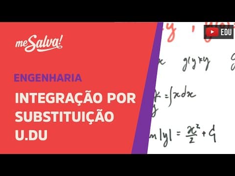 Thumbnail da aula: Me Salva! Integral por Substituição U.DU
