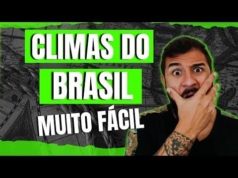 Thumbnail da aula: Climas do Brasil - Geobrasil