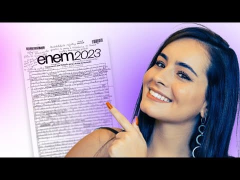 Thumbnail da aula: COMO DOMINAR A REDAÇÃO EM TEMPO RECORDE - Aula 01