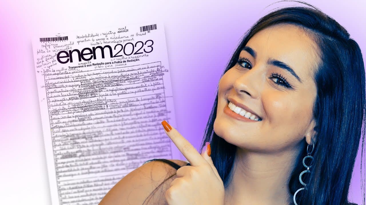 Thumbnail: COMO DOMINAR A REDAÇÃO EM TEMPO RECORDE - Aula 01