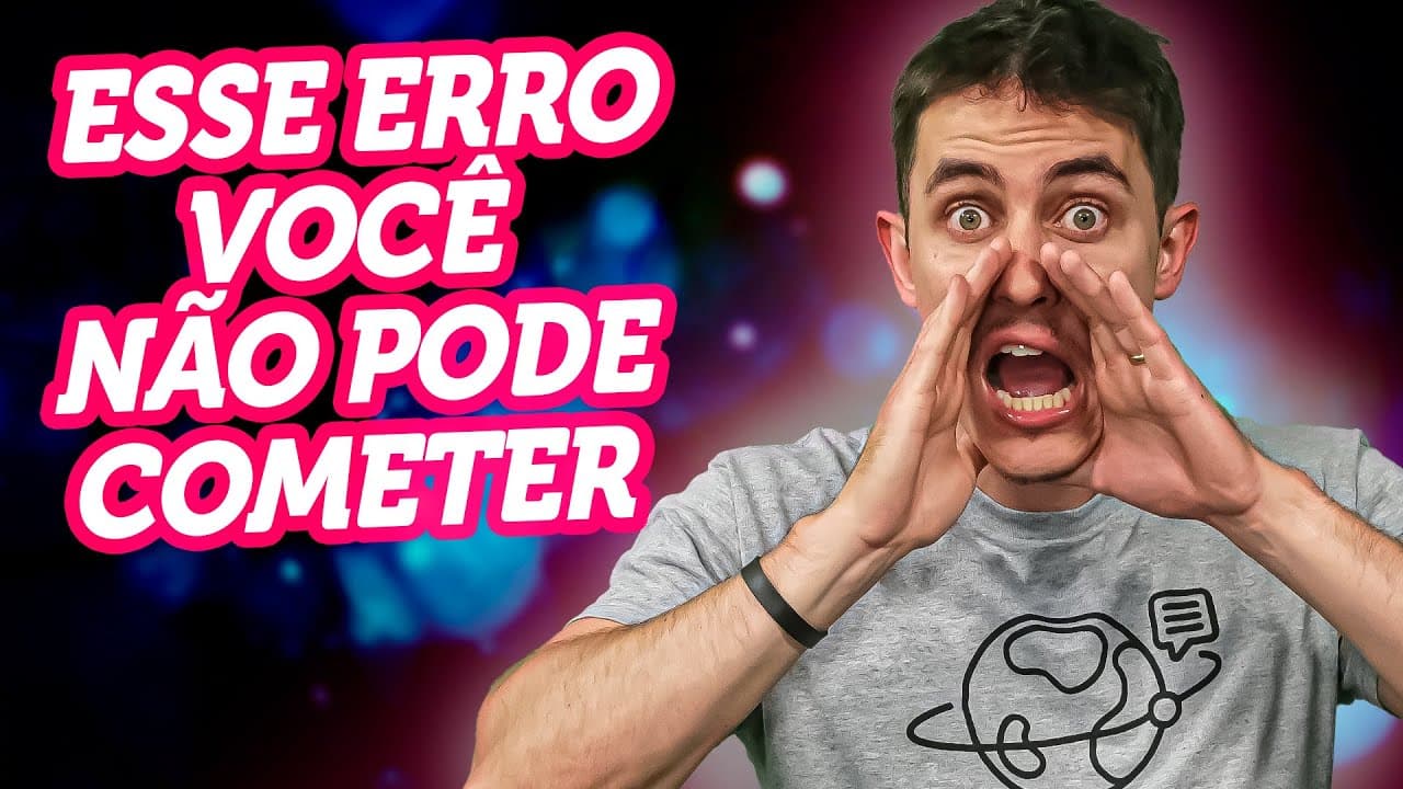 Thumbnail: O ERRO que mais te prejudica em FÍSICA no ENEM