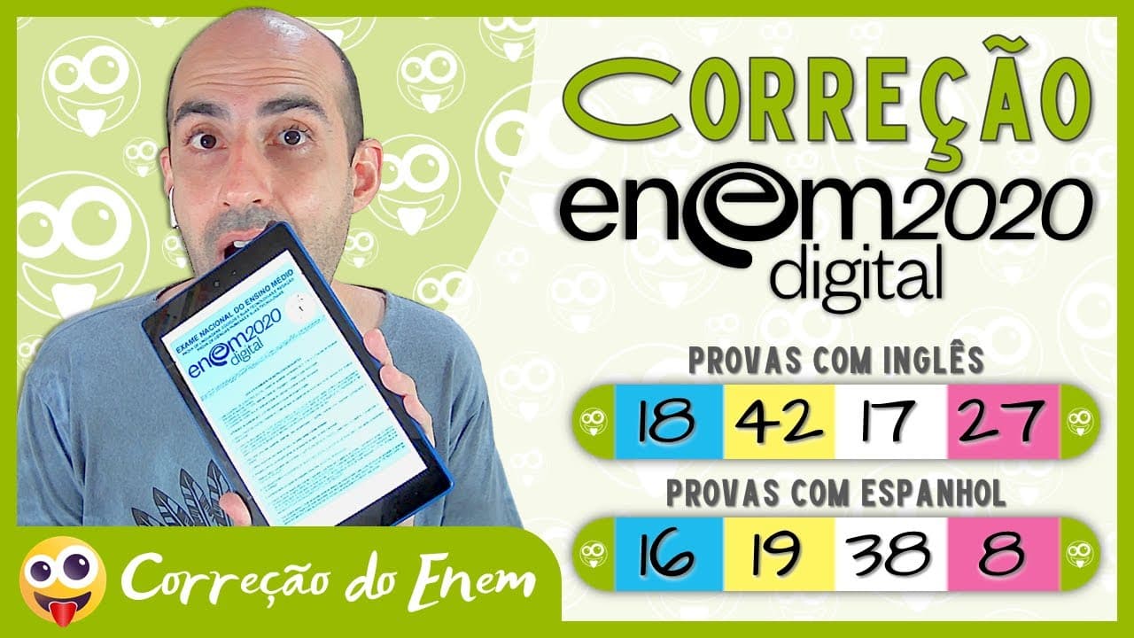 Thumbnail: [CORREÇÃO DO ENEM] Questão 18 - Enem 2020 digital - Prova azul (inglês) ▷ Recalculando rota
