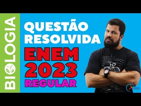 Thumbnail da aula: ENEM 2023 - O ciclo do nitrogênio é composto por várias etapas conforme a figura sendo cada uma dese