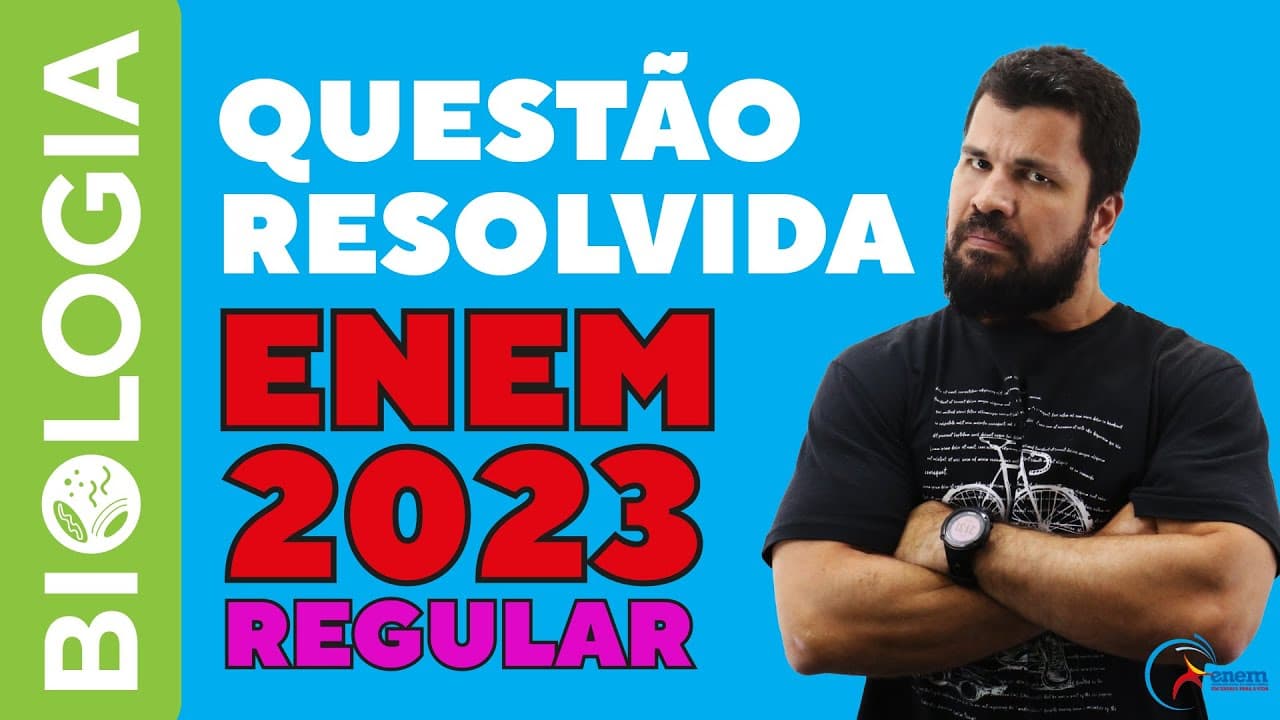 Thumbnail: ENEM 2023 - O ciclo do nitrogênio é composto por várias etapas conforme a figura sendo cada uma dese