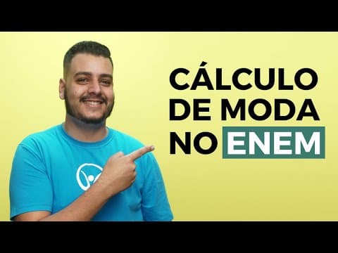 Thumbnail da aula: Cálculo de Moda no Enem - Brasil Escola