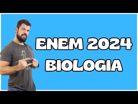 Thumbnail da aula: ENEM 2024 - O vírus linfotrópico de células T humanas tipo 1 (HTLV-1) é um retrovírus do mesmo grupo
