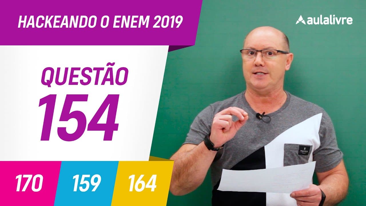 Thumbnail: Enem 2019 | Matemática: Probabilidade  | Questão 154 (Cinza)