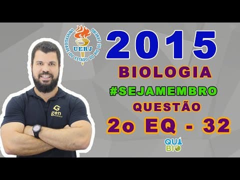 Thumbnail da aula: UERJ 2015 - 2o EQ - Questão 32 - As principais reservas de energia dos mamíferos são em primeiro lug