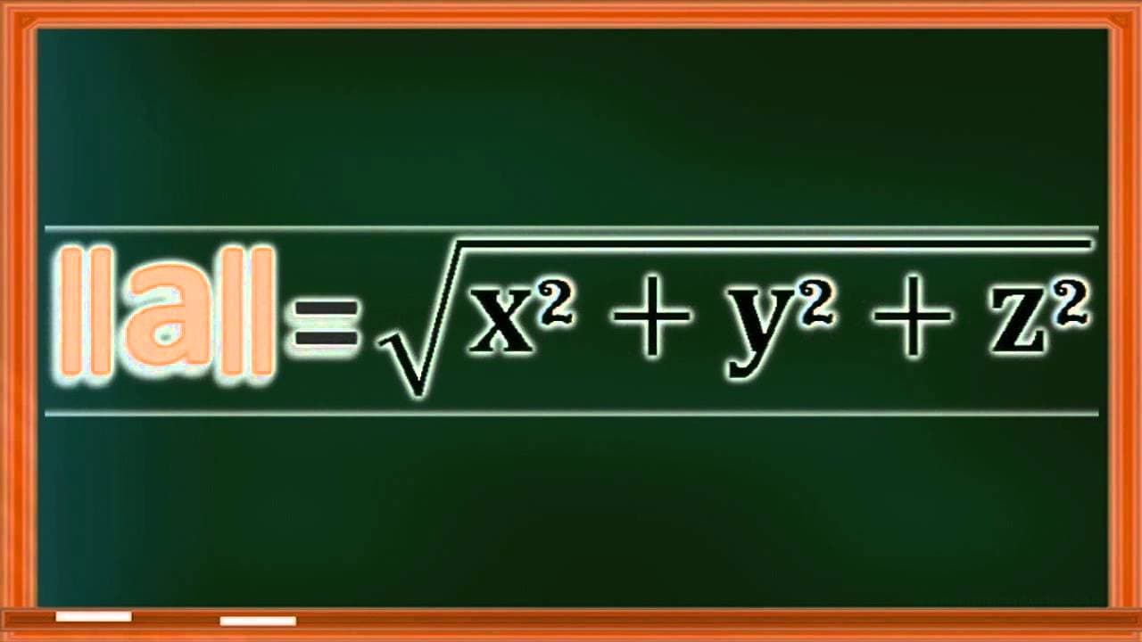 Thumbnail: Produto Escalar - Vídeo aula - COLTEC UFMG