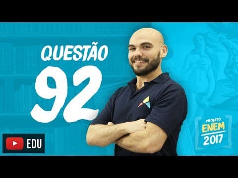 Thumbnail da aula: Enem 2016 - Linguagens (Inglês) | Questão 92 (Caderno Rosa)