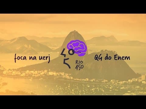 Thumbnail da aula: Linguagens e Códigos - UERJ | Foca na Uerj