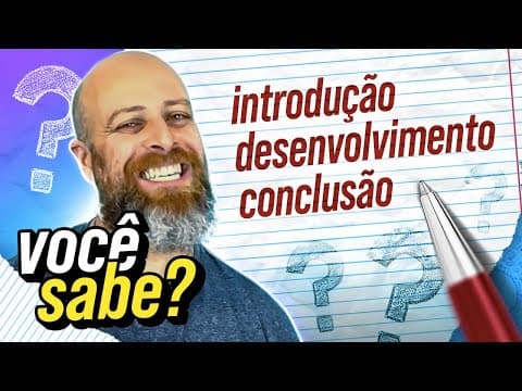 Thumbnail da aula: TESTE SURPRESA de REDAÇÃO!  Vamos ver se vocês sabem tudo mesmo! | Professor Noslen