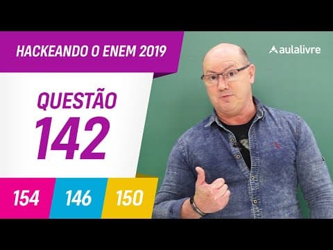 Thumbnail da aula: Enem 2019 | Matemática : Análise Gráfica  | Questão 142 (Cinza)