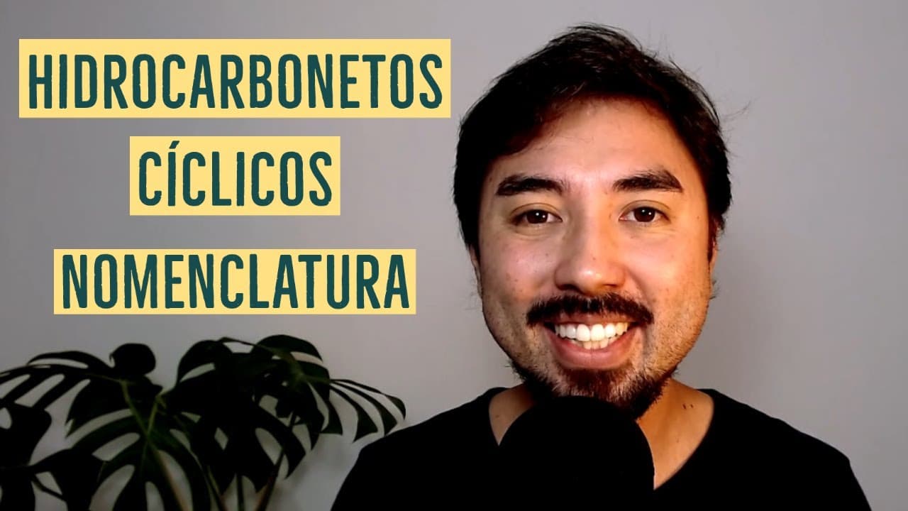 Thumbnail: Hidrocarbonetos Cíclicos: Nomenclatura e Estrutura | Aula 08